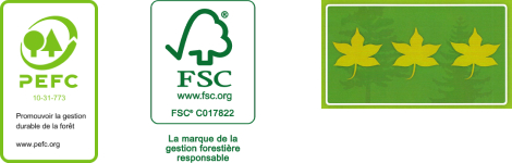 PEFC, FSC, Charte Environnementale