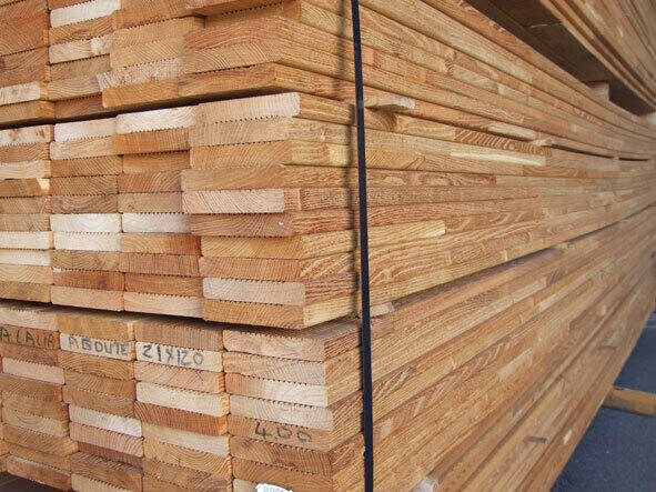 Lames de bois acacia pour terrasse PELTIER BOIS