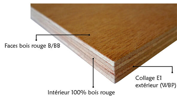 Panneaux techniques contreplaqués exotiques PELTIER BOIS