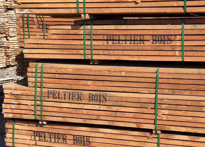 Plots et avivés de bois exotiques PELTIER BOIS